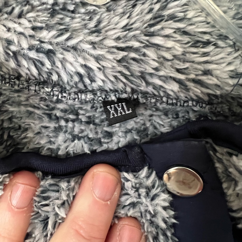 Fuzzy sweatshirt